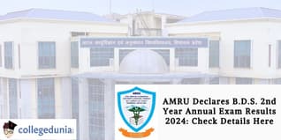 AMRU Declares B.D.S. 2nd Year Annual Exam Results 2024: Check Details Here